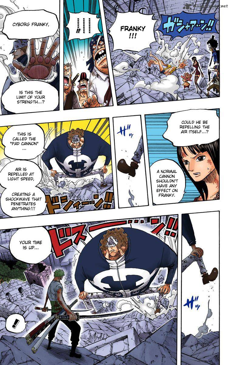 One Piece Colored Chapter 484 Page 12