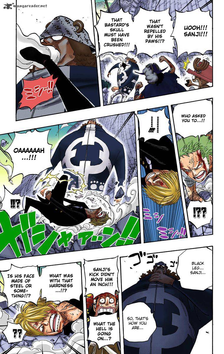 One Piece Colored Chapter 484 Page 16
