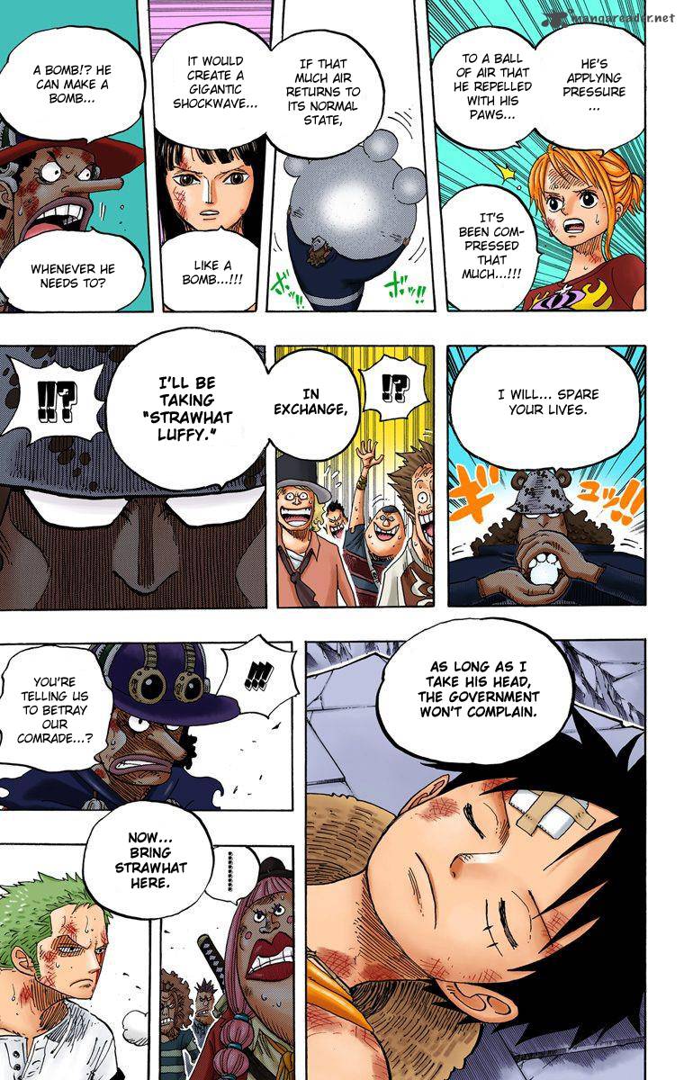 One Piece Colored Chapter 484 Page 18