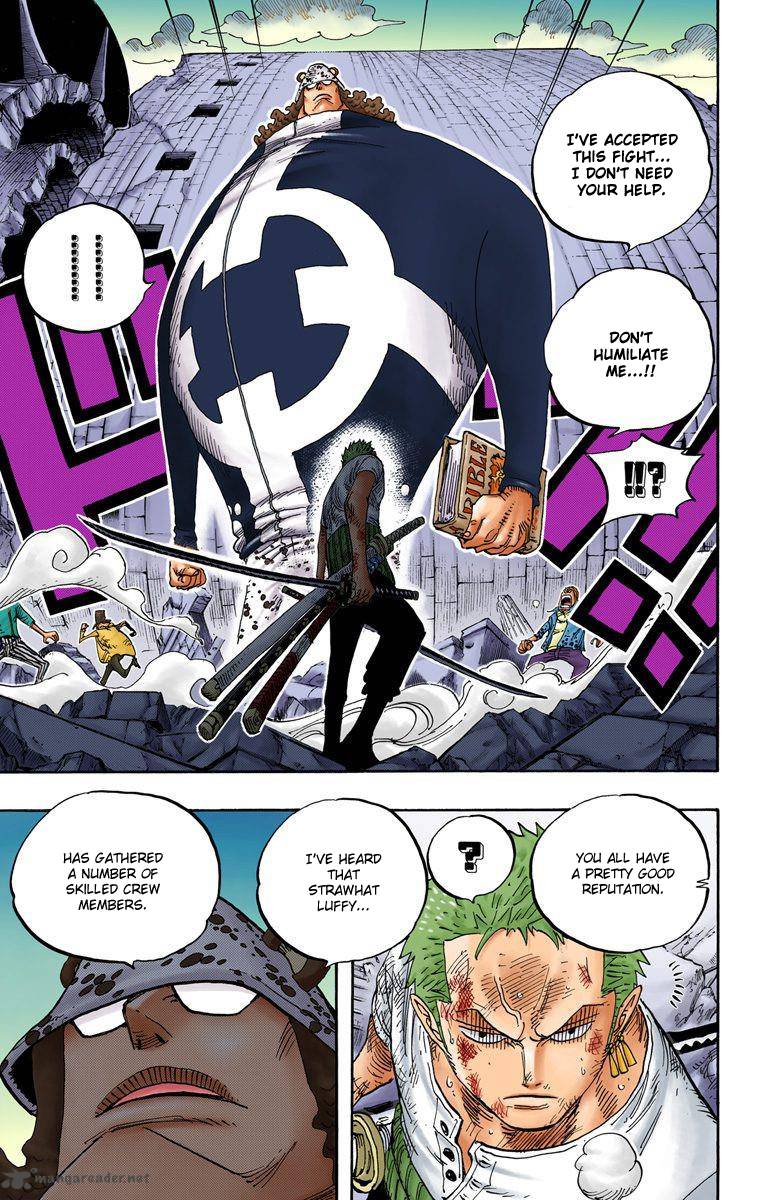 One Piece Colored Chapter 484 Page 4