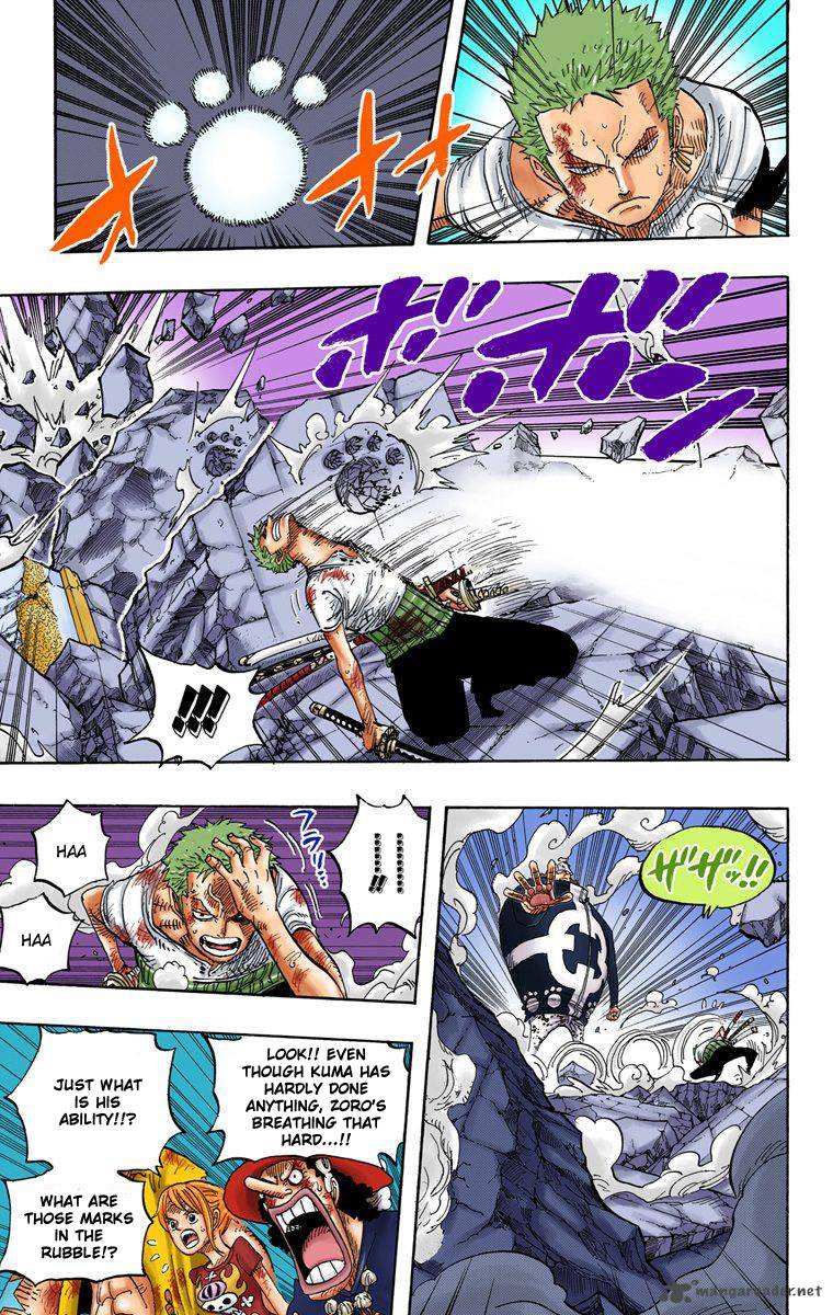 One Piece Colored Chapter 484 Page 8