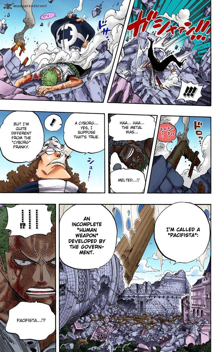 One Piece Colored Chapter 485 Page 10