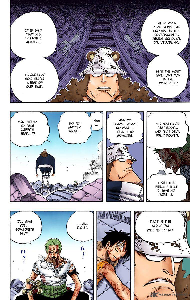 One Piece Colored Chapter 485 Page 11