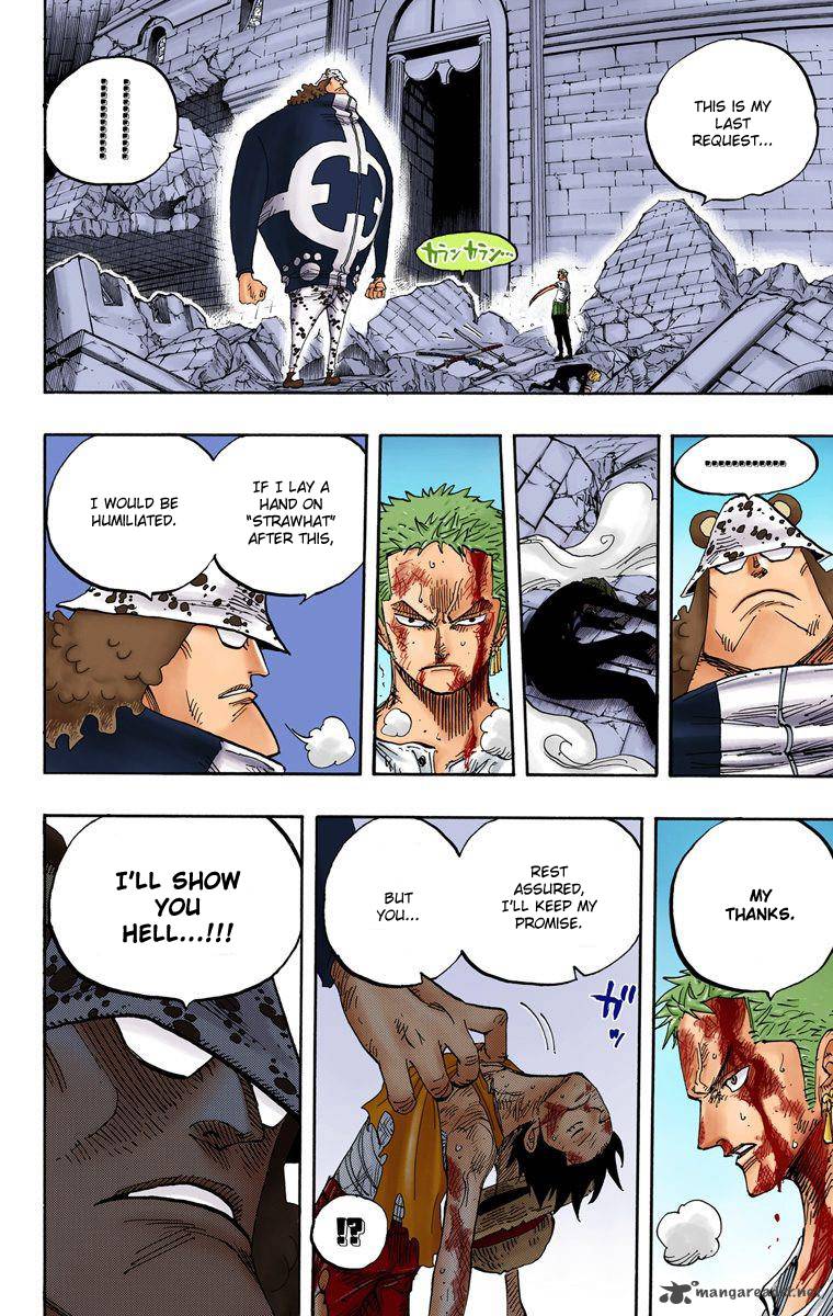 One Piece Colored Chapter 485 Page 15