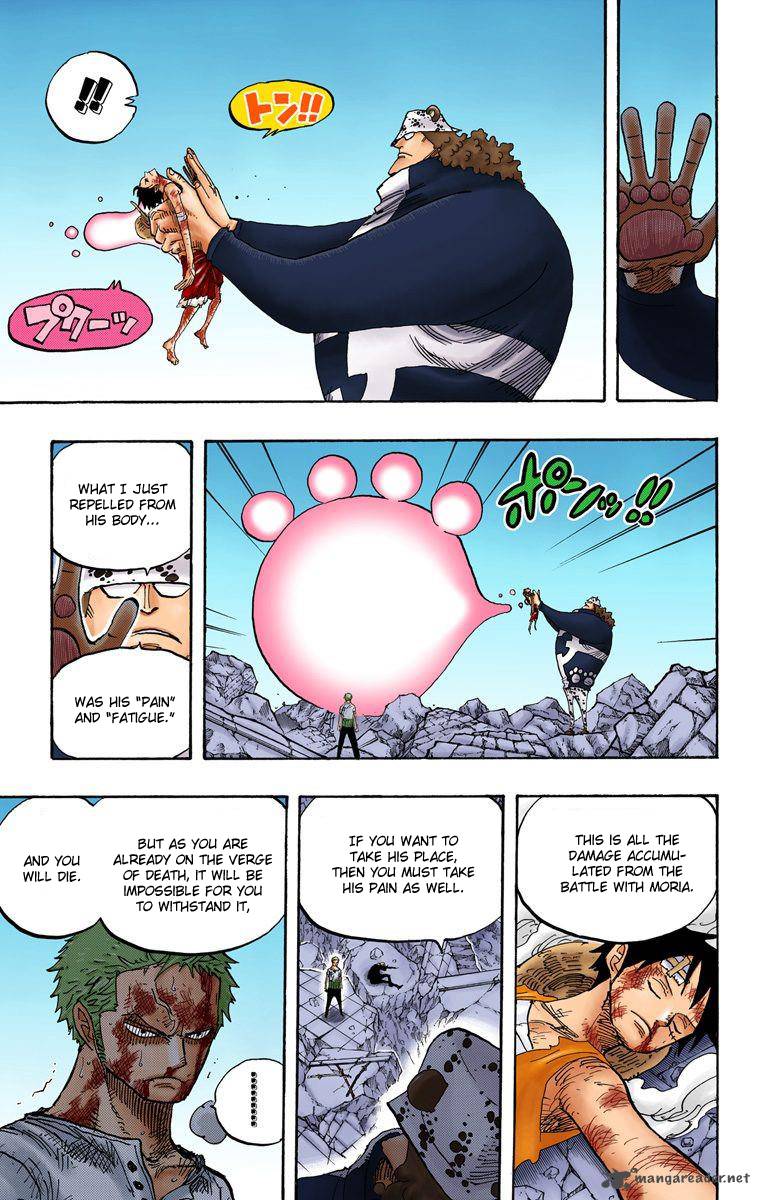 One Piece Colored Chapter 485 Page 16