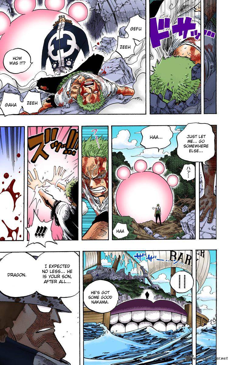 One Piece Colored Chapter 485 Page 18