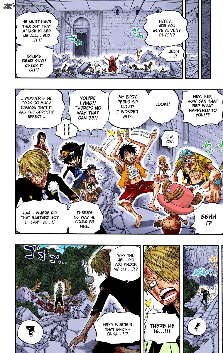 One Piece Colored Chapter 485 Page 19