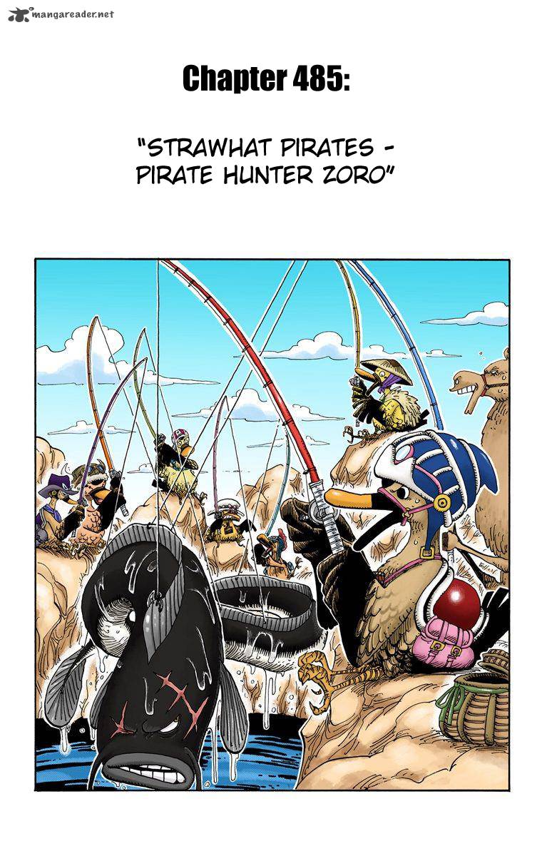 One Piece Colored Chapter 485 Page 2