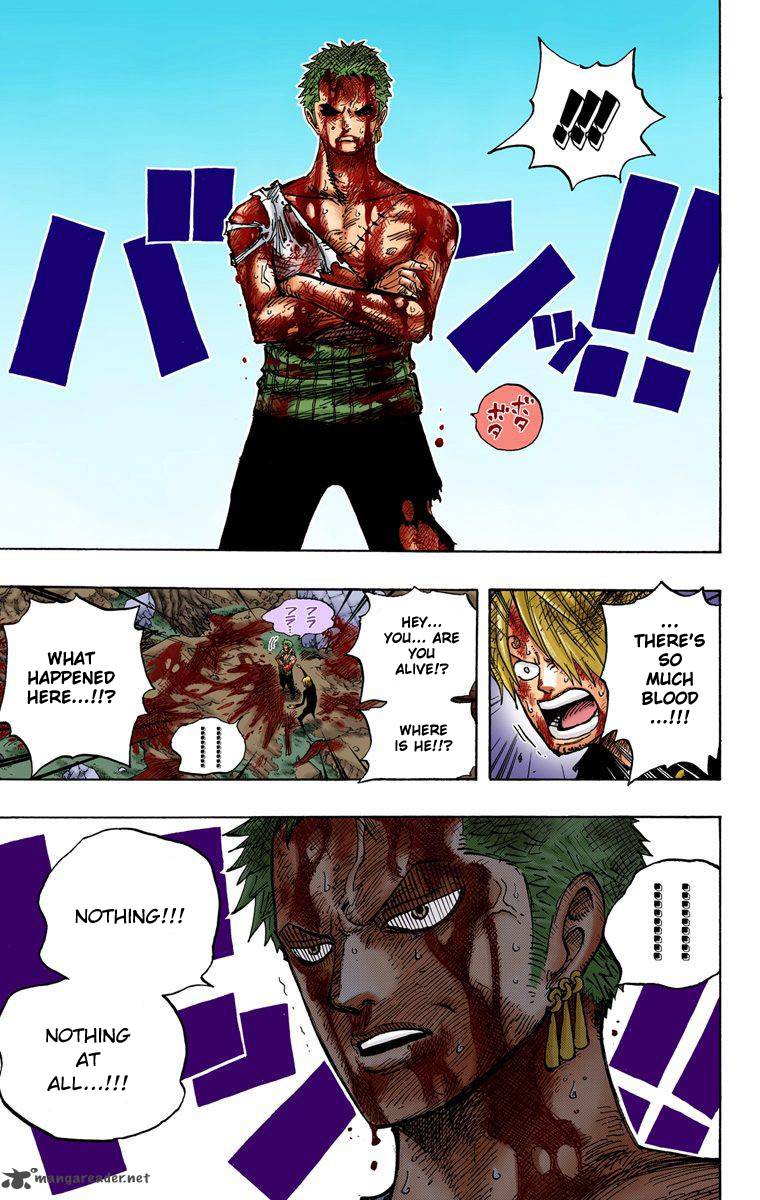 One Piece Colored Chapter 485 Page 20