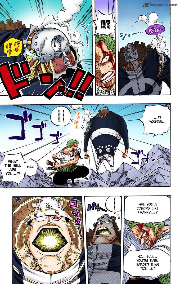 One Piece Colored Chapter 485 Page 8