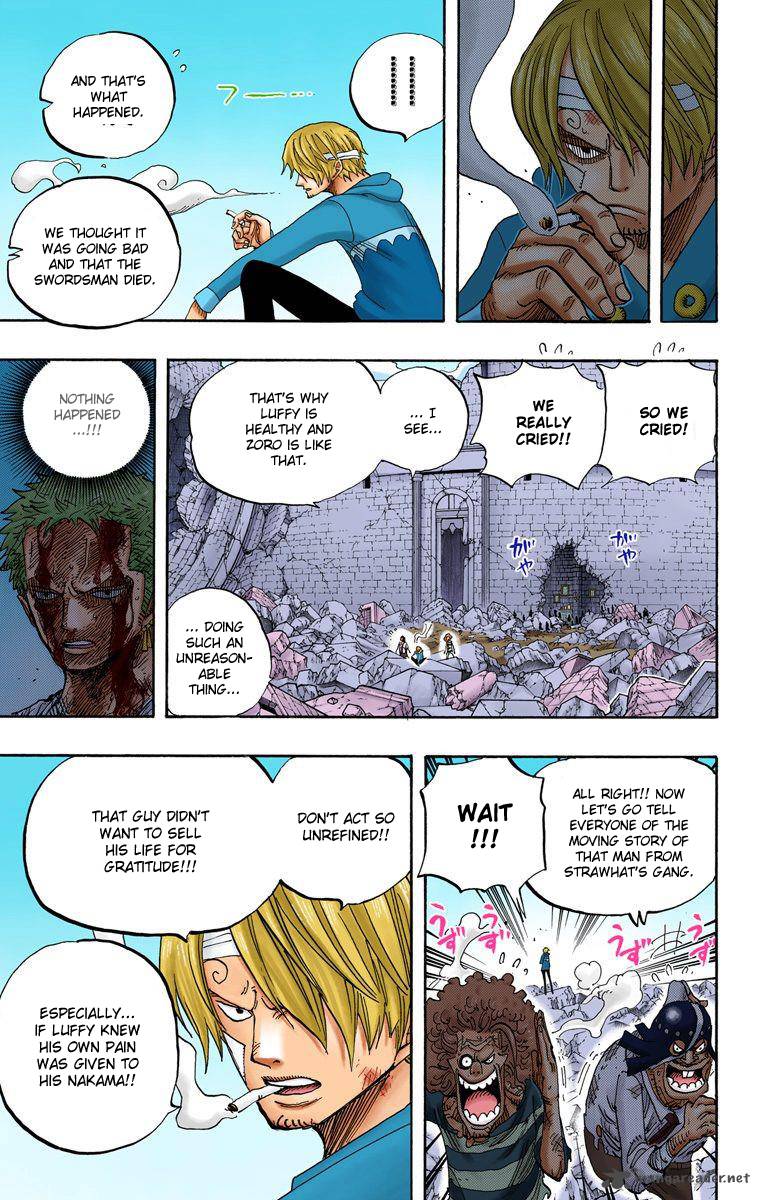 One Piece Colored Chapter 486 Page 10