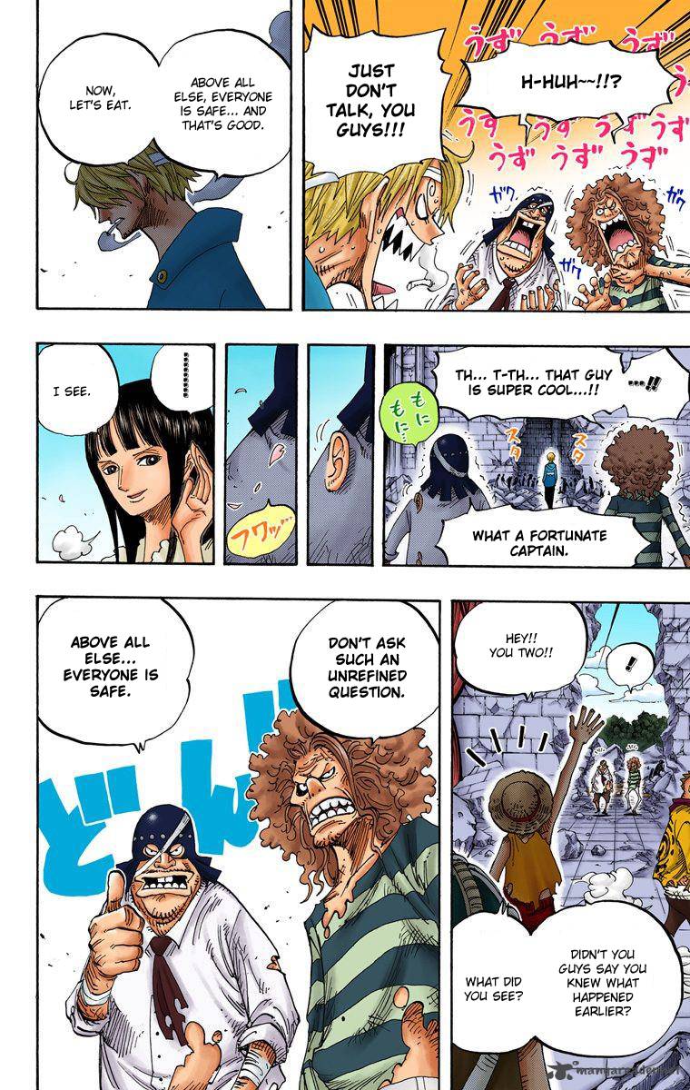 One Piece Colored Chapter 486 Page 11