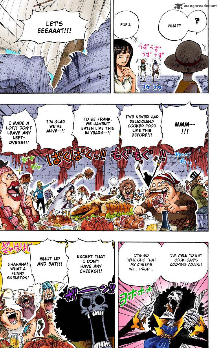 One Piece Colored Chapter 486 Page 12