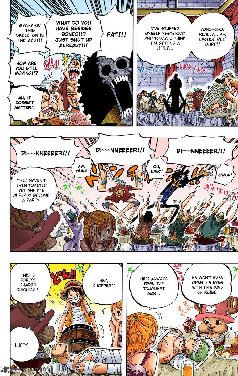 One Piece Colored Chapter 486 Page 13