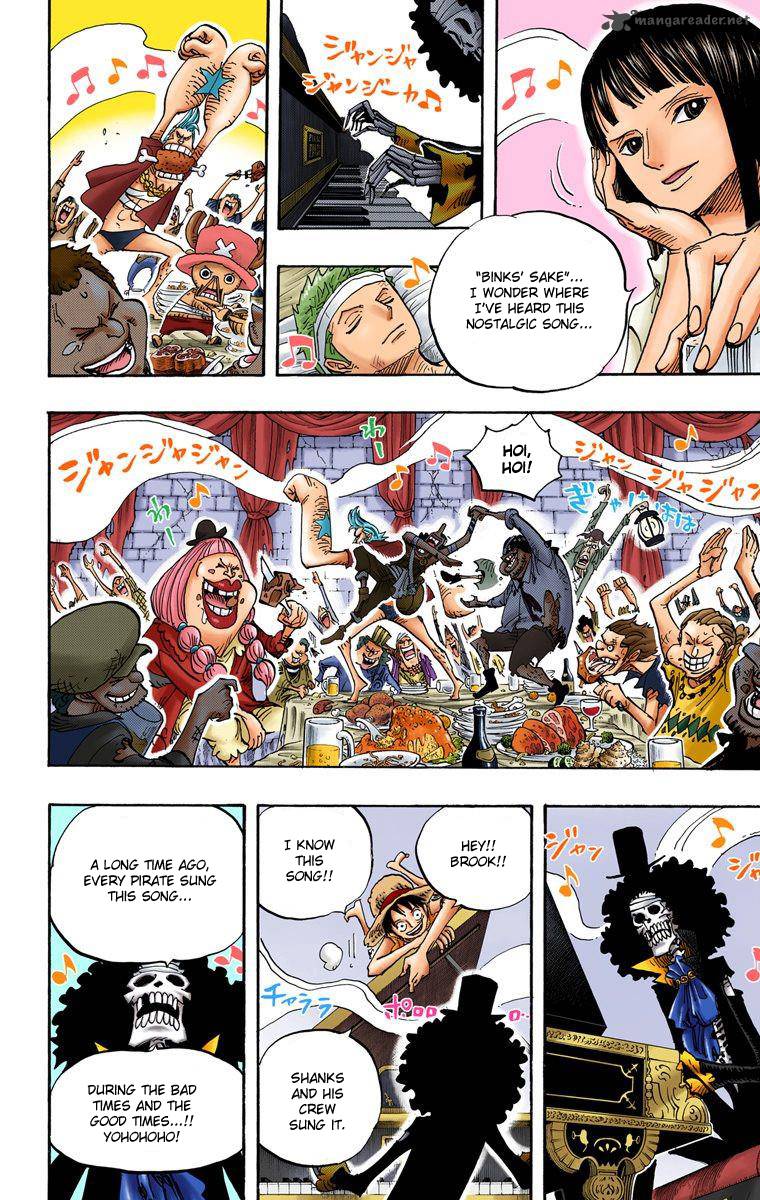 One Piece Colored Chapter 486 Page 15