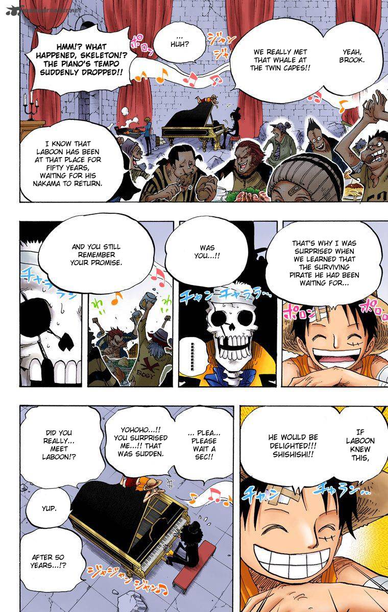 One Piece Colored Chapter 486 Page 17