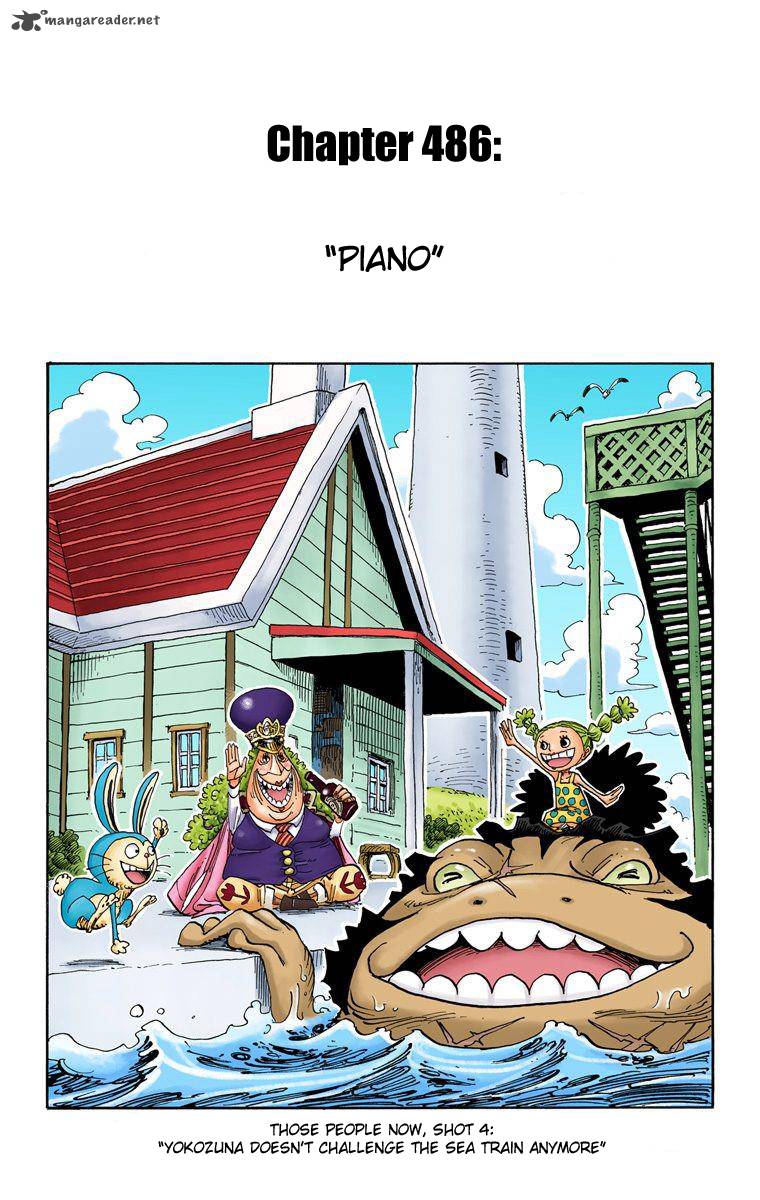 One Piece Colored Chapter 486 Page 2