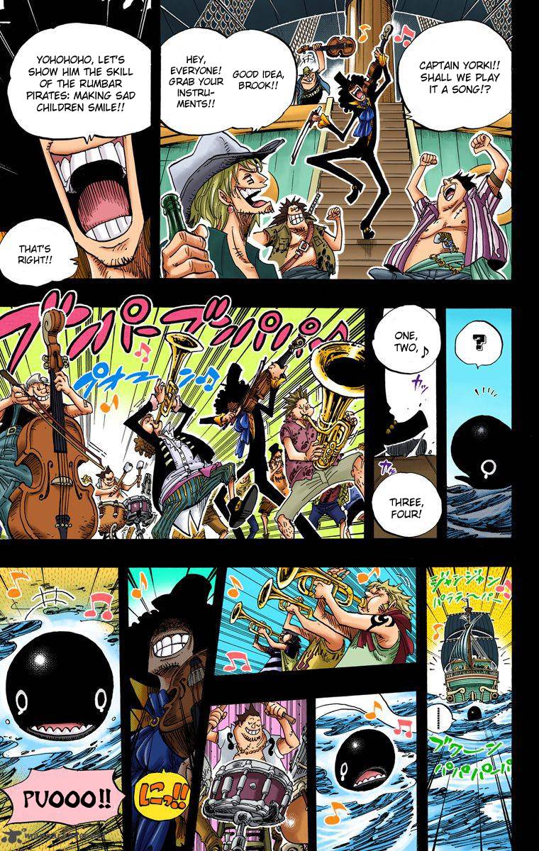 One Piece Colored Chapter 486 Page 20