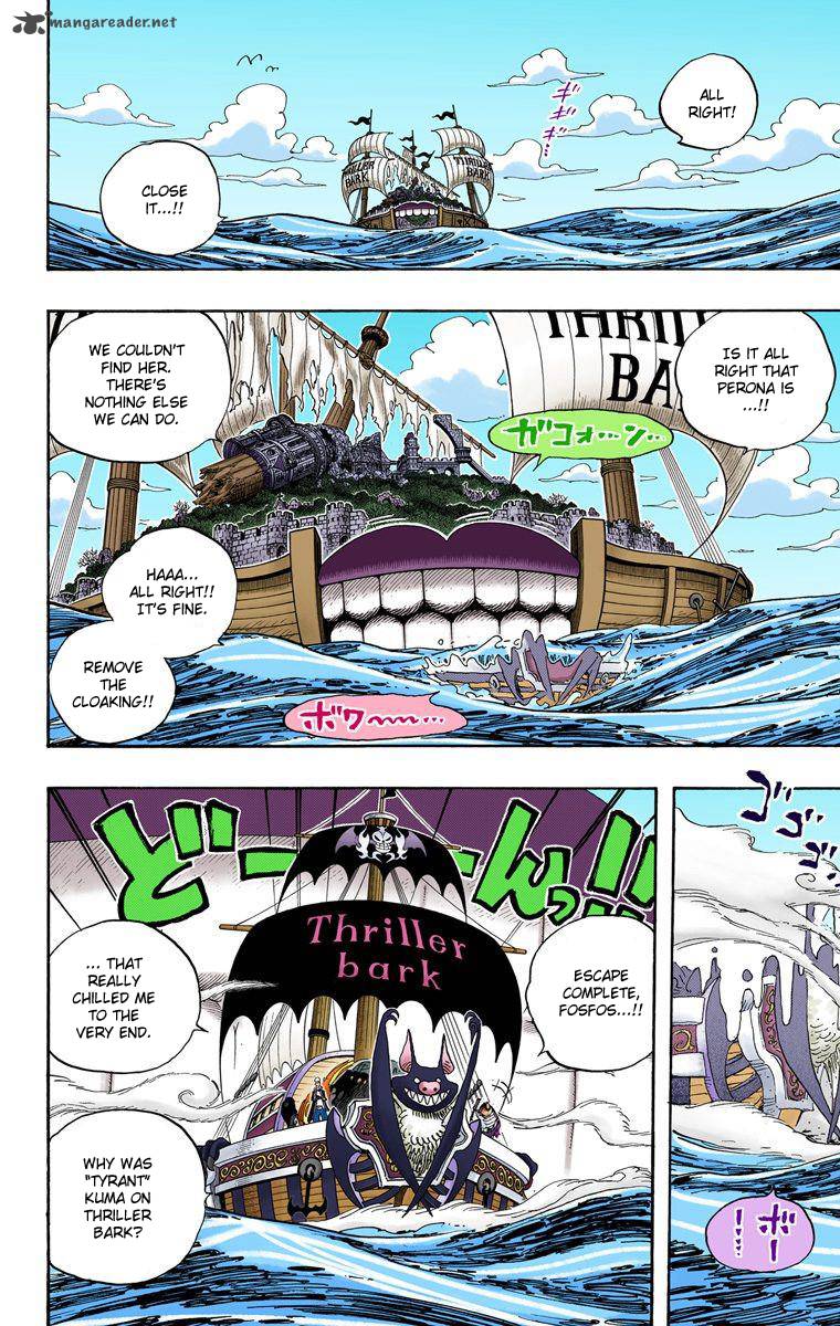 One Piece Colored Chapter 486 Page 3
