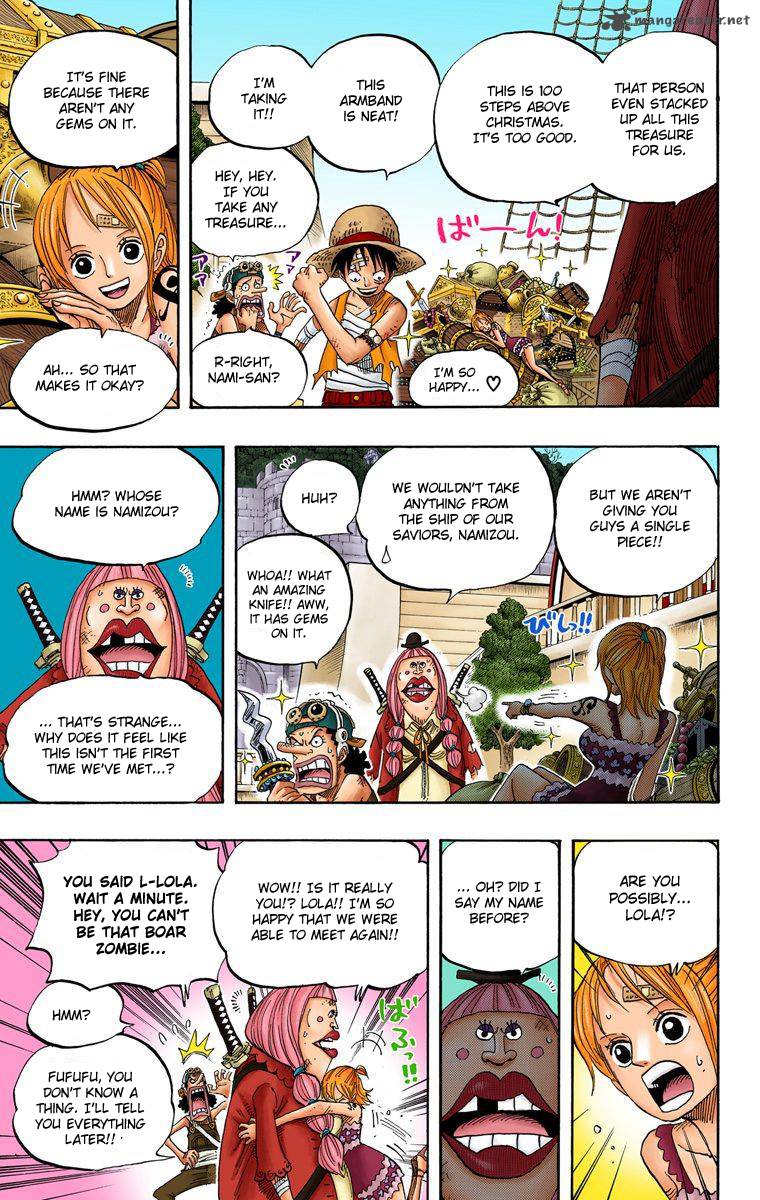 One Piece Colored Chapter 486 Page 6