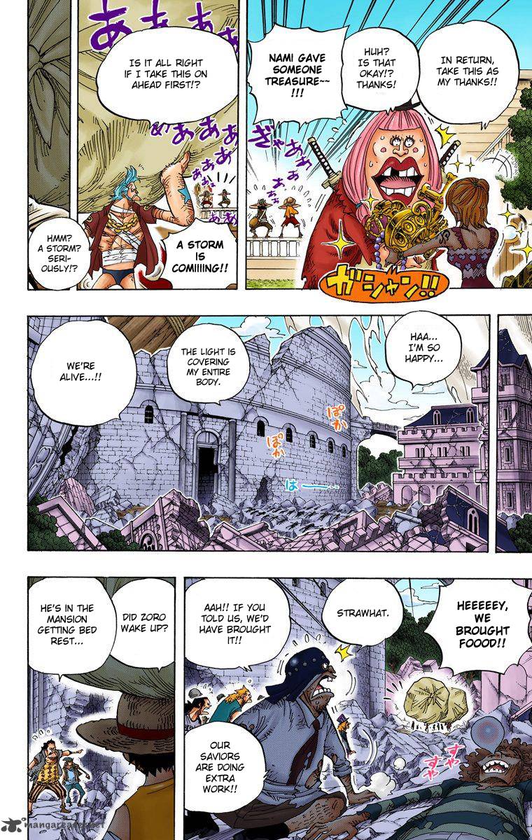 One Piece Colored Chapter 486 Page 7