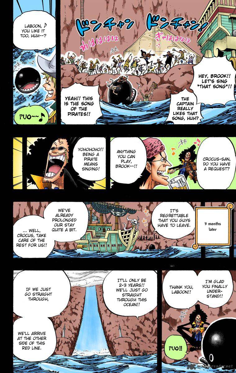 One Piece Colored Chapter 487 Page 11