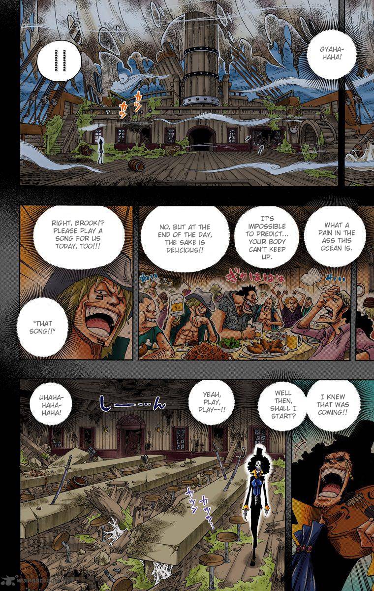 One Piece Colored Chapter 487 Page 15