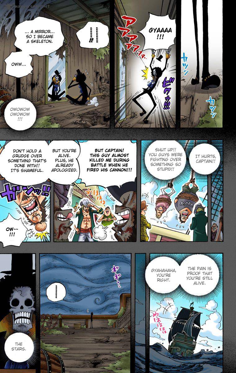 One Piece Colored Chapter 487 Page 16