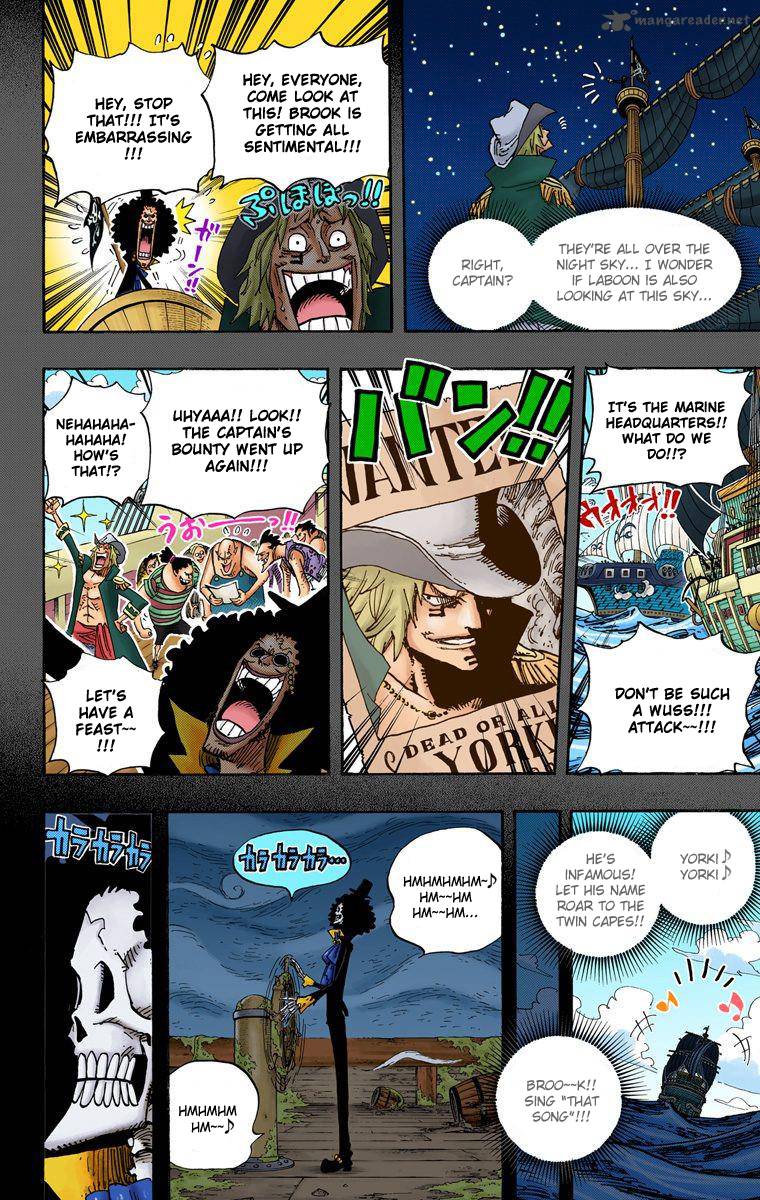 One Piece Colored Chapter 487 Page 17