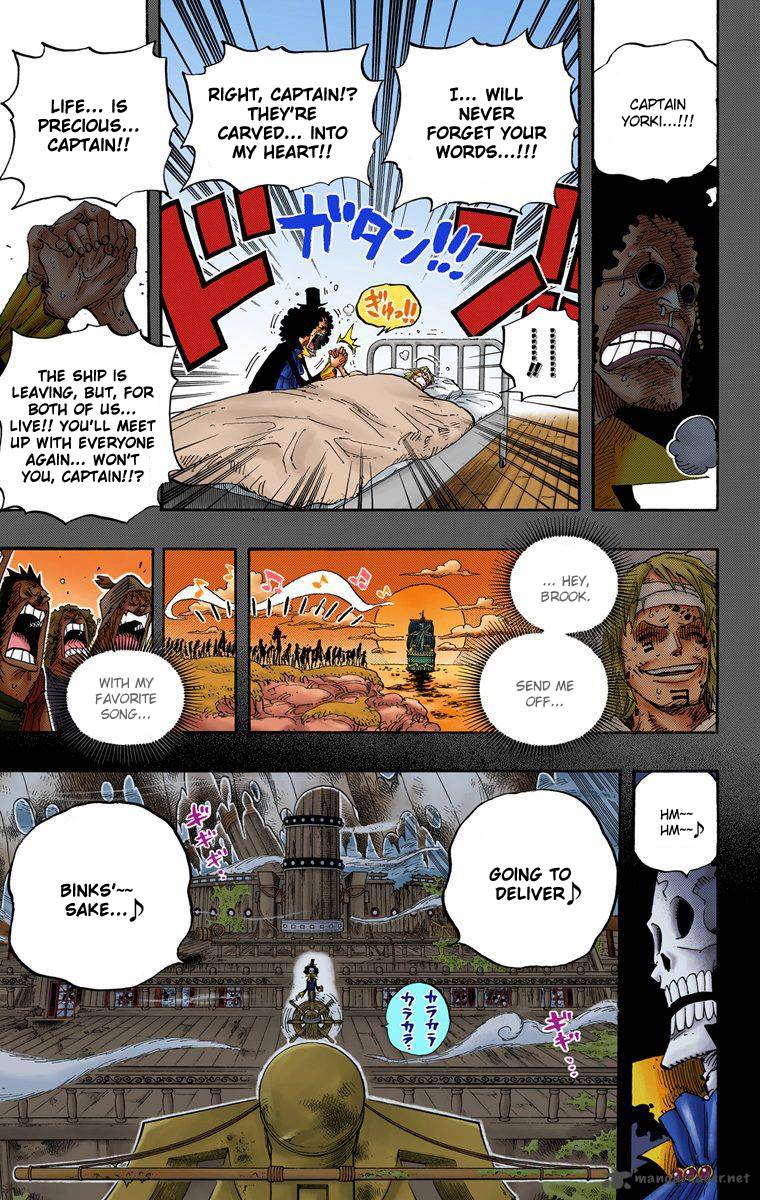 One Piece Colored Chapter 487 Page 20
