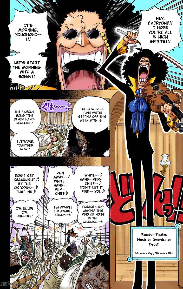 One Piece Colored Chapter 487 Page 3