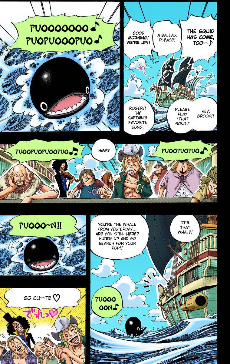One Piece Colored Chapter 487 Page 4