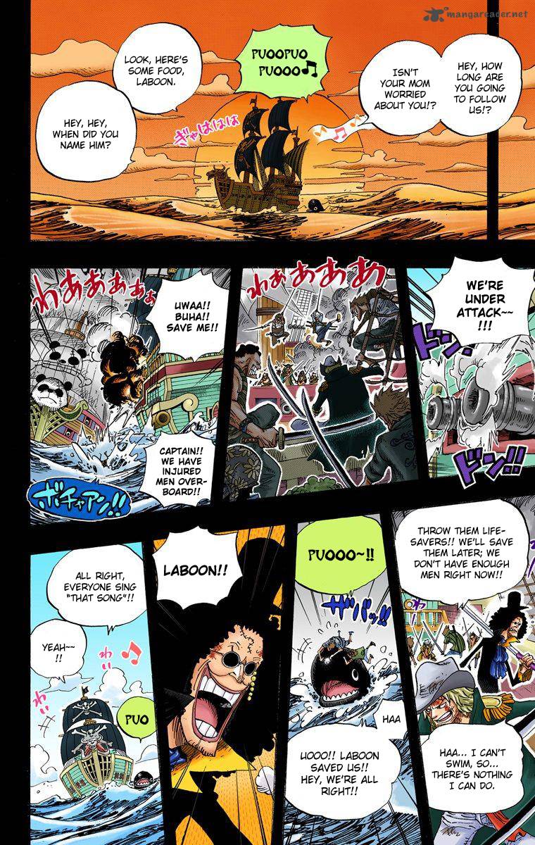 One Piece Colored Chapter 487 Page 5