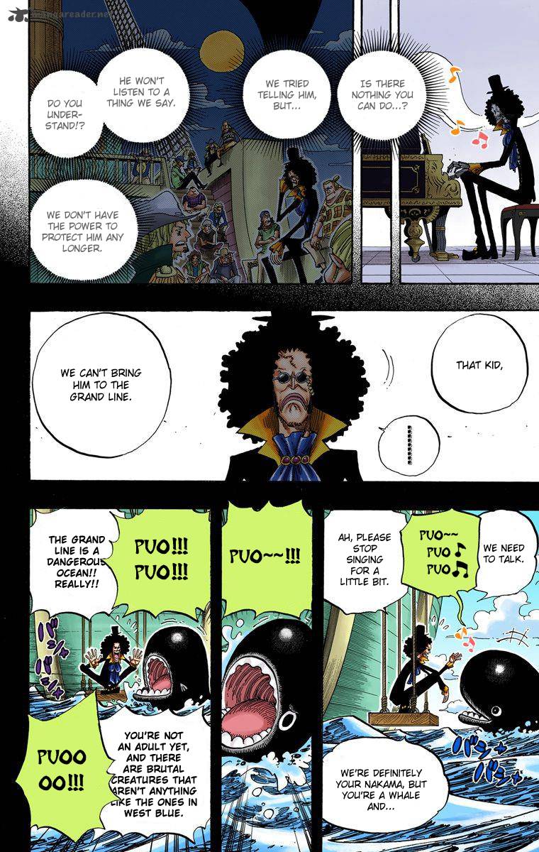 One Piece Colored Chapter 487 Page 7