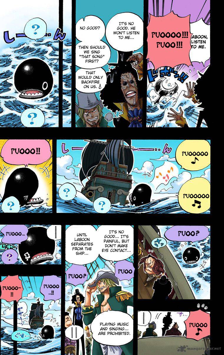 One Piece Colored Chapter 487 Page 8