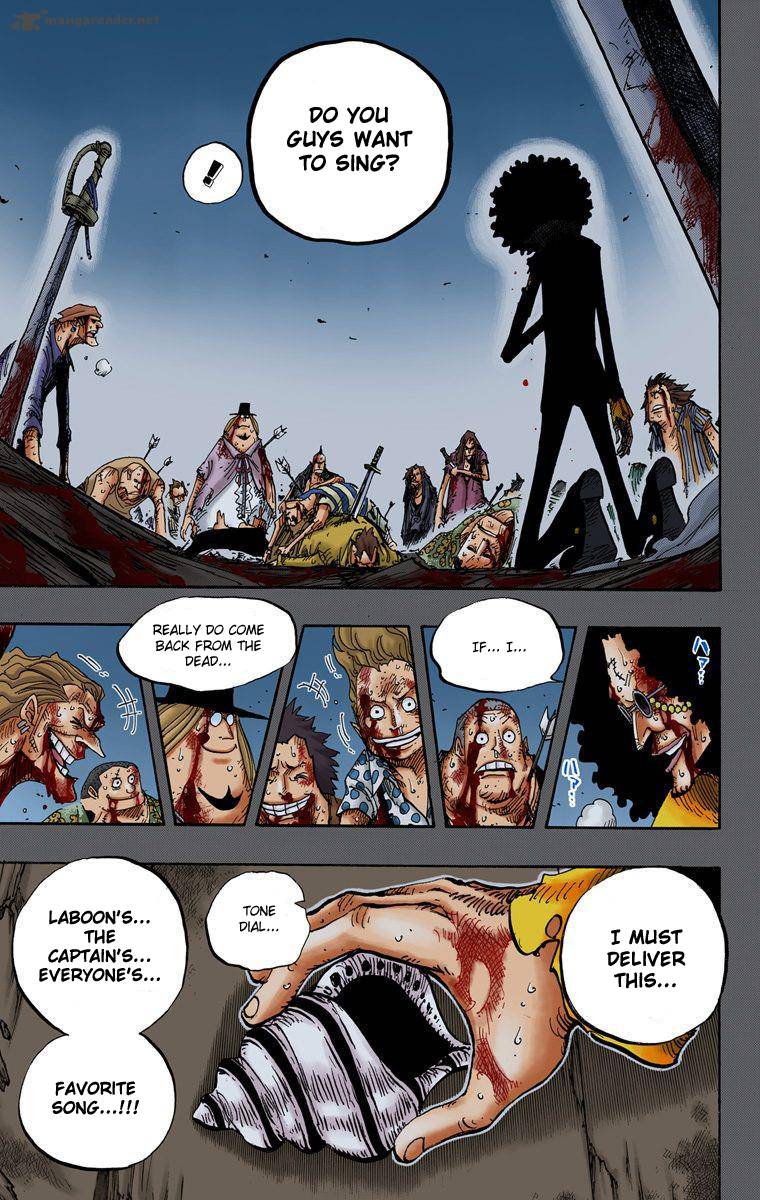 One Piece Colored Chapter 488 Page 10