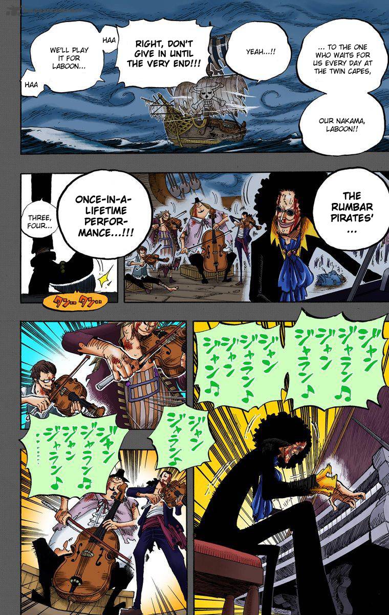 One Piece Colored Chapter 488 Page 11