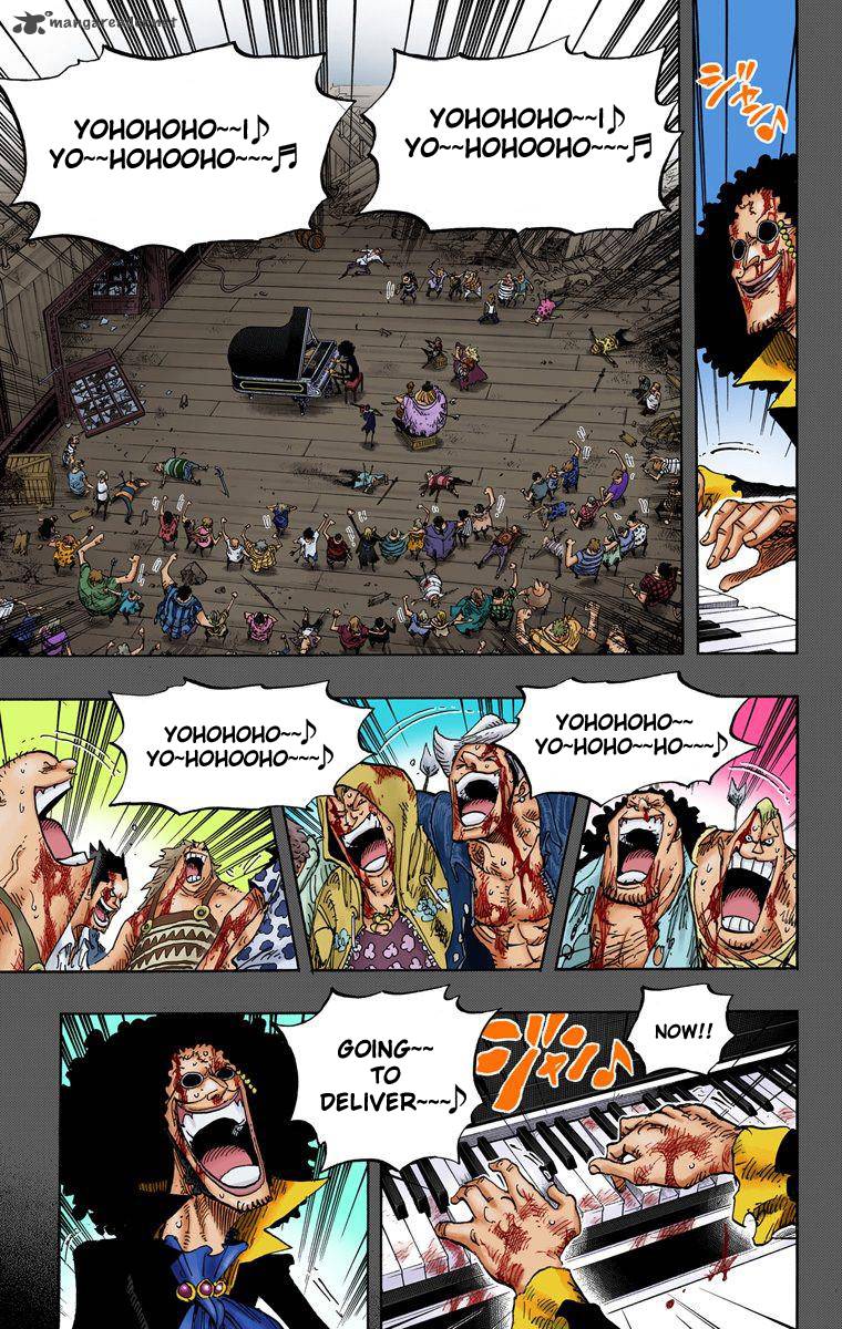 One Piece Colored Chapter 488 Page 12