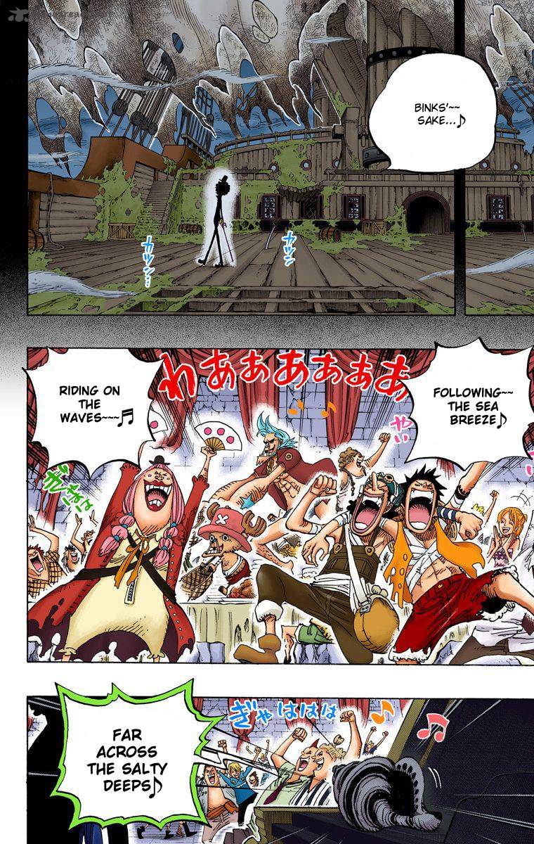 One Piece Colored Chapter 488 Page 13