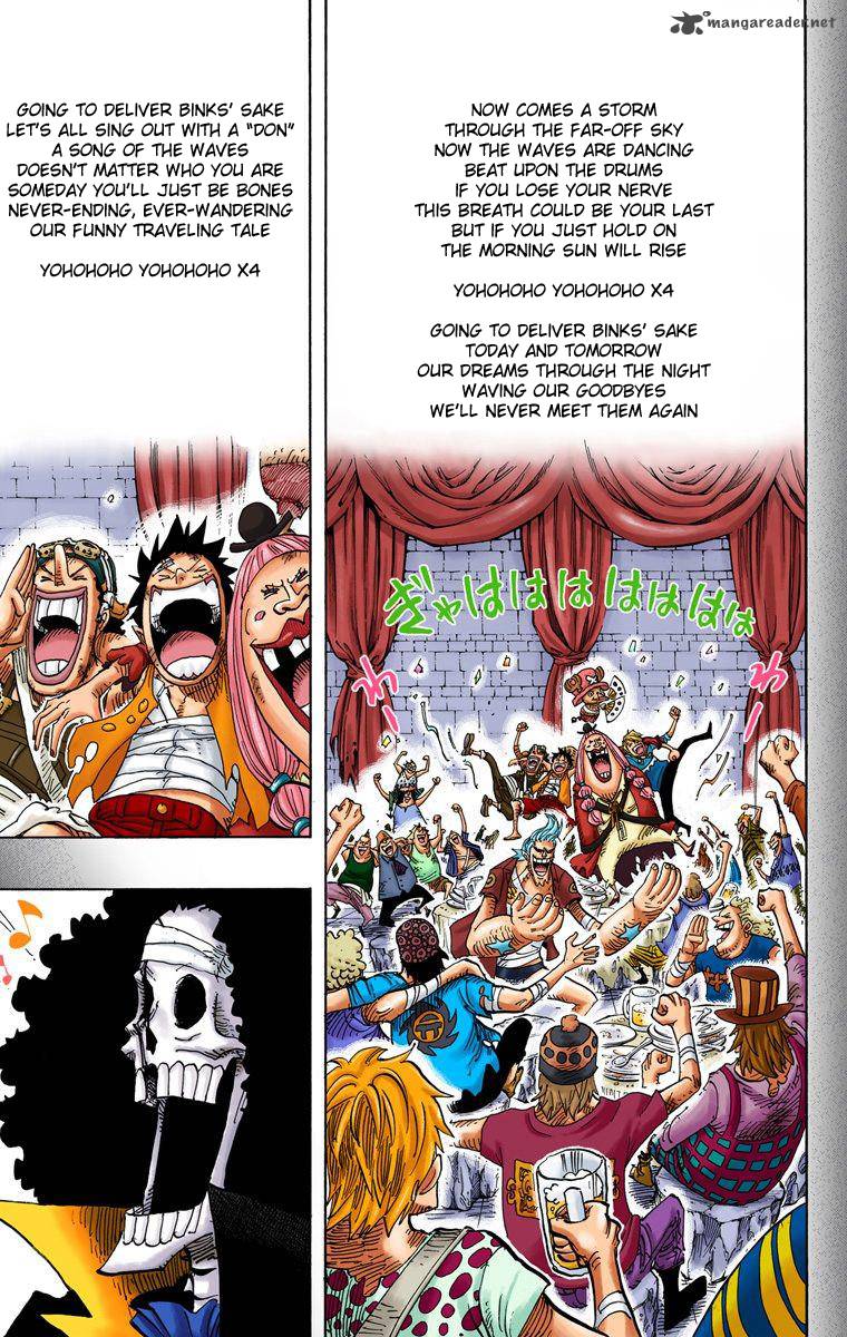 One Piece Colored Chapter 488 Page 16