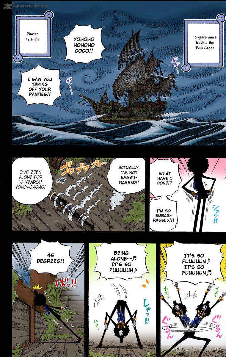 One Piece Colored Chapter 488 Page 3