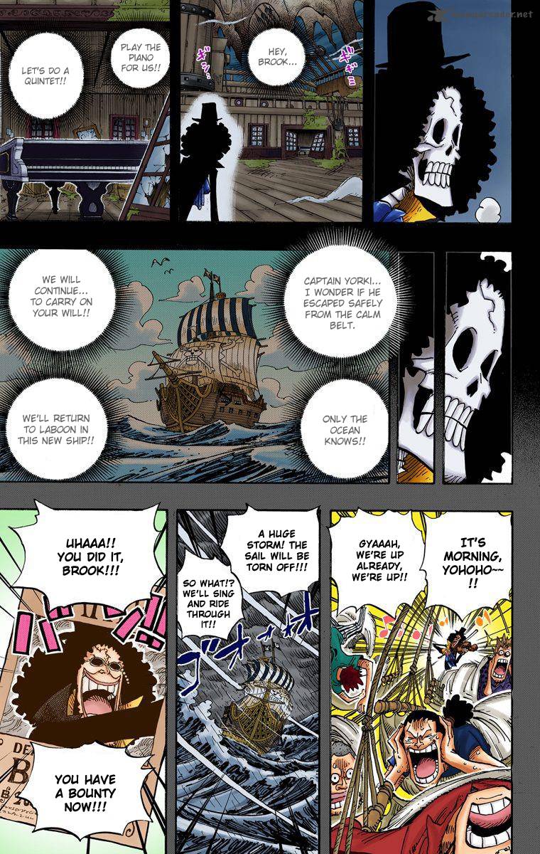 One Piece Colored Chapter 488 Page 6