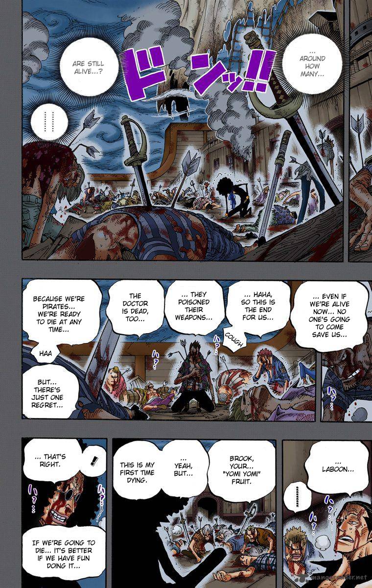 One Piece Colored Chapter 488 Page 9