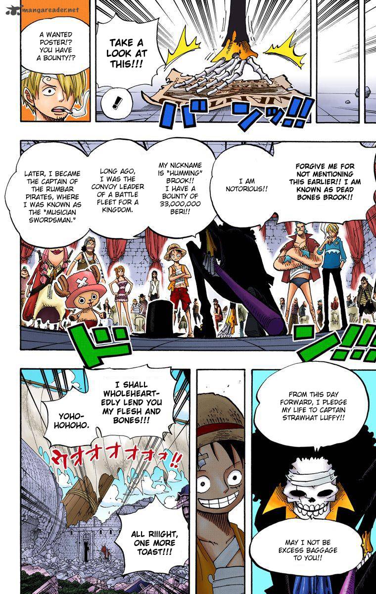 One Piece Colored Chapter 489 Page 10