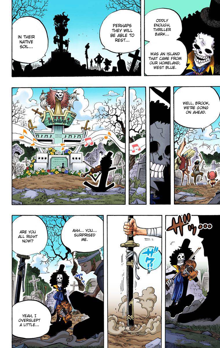 One Piece Colored Chapter 489 Page 12