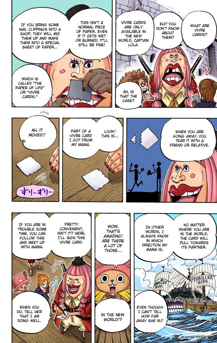 One Piece Colored Chapter 489 Page 16