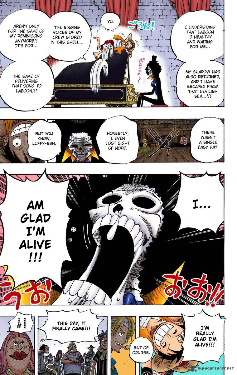 One Piece Colored Chapter 489 Page 5