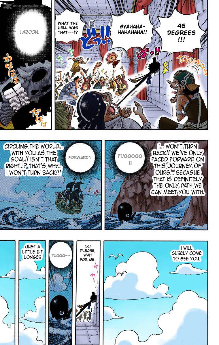 One Piece Colored Chapter 489 Page 8