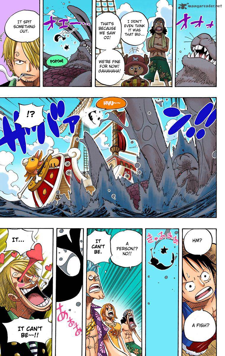 One Piece Colored Chapter 490 Page 17
