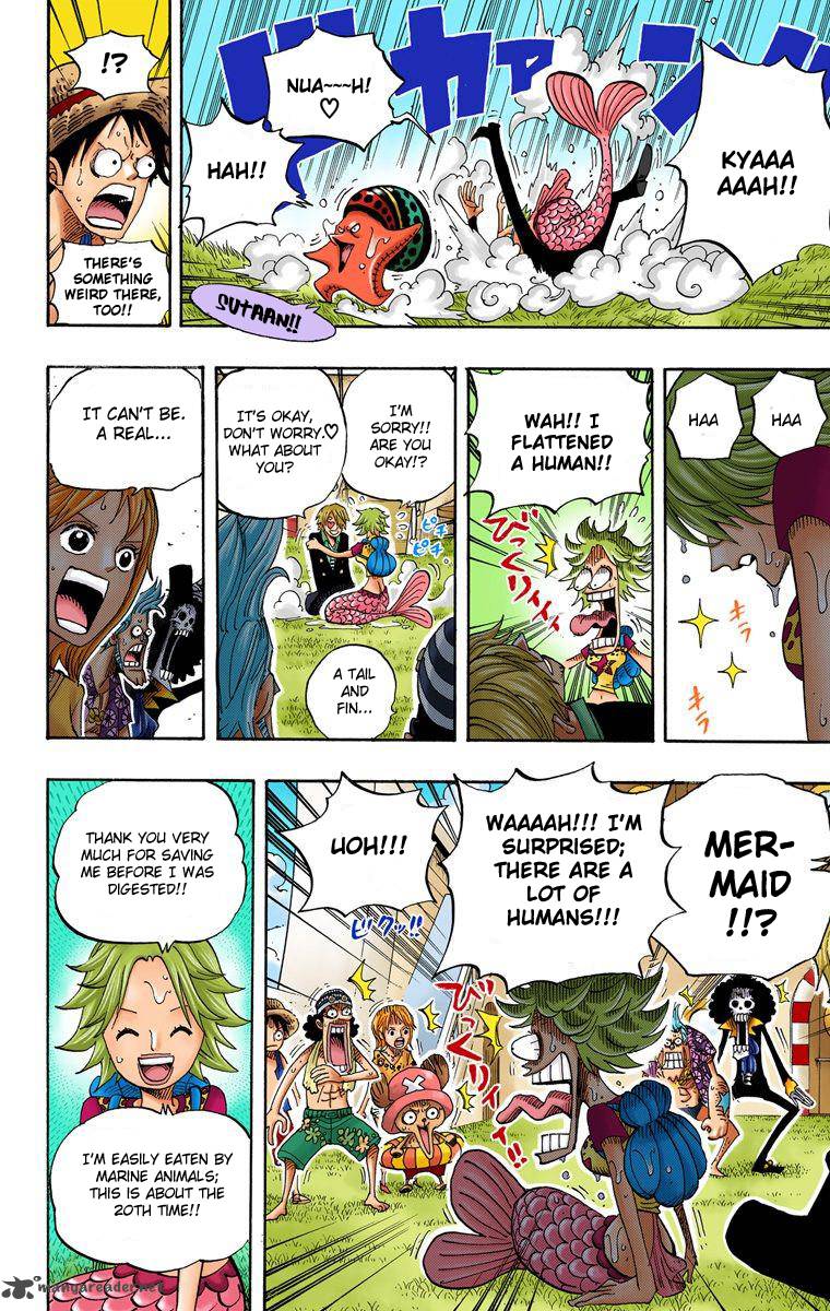 One Piece Colored Chapter 490 Page 18